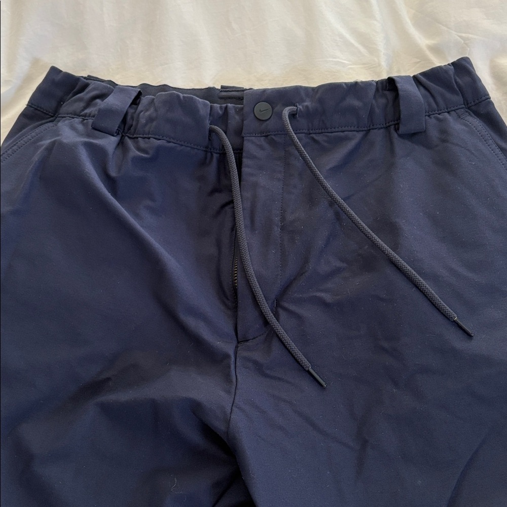 NIKE Navy Blue Drawstring Pants